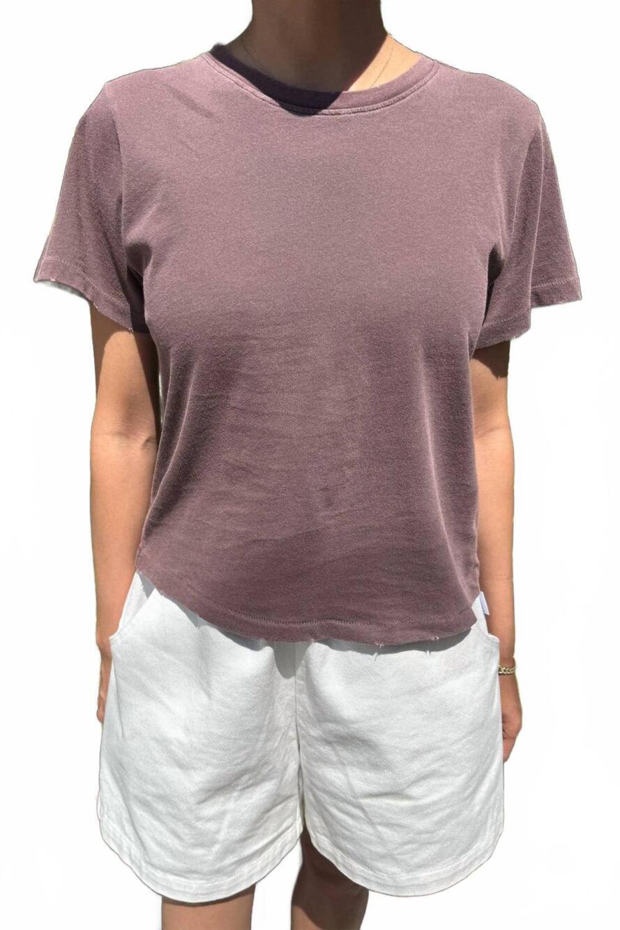 NEW LE BON SHOPPE women's darling tee in coffee